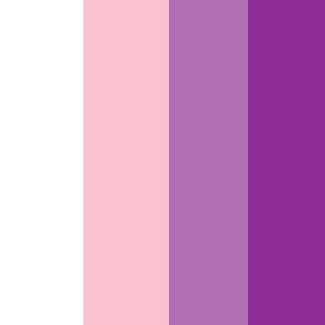 13. Purple/Lilac/Pink/White