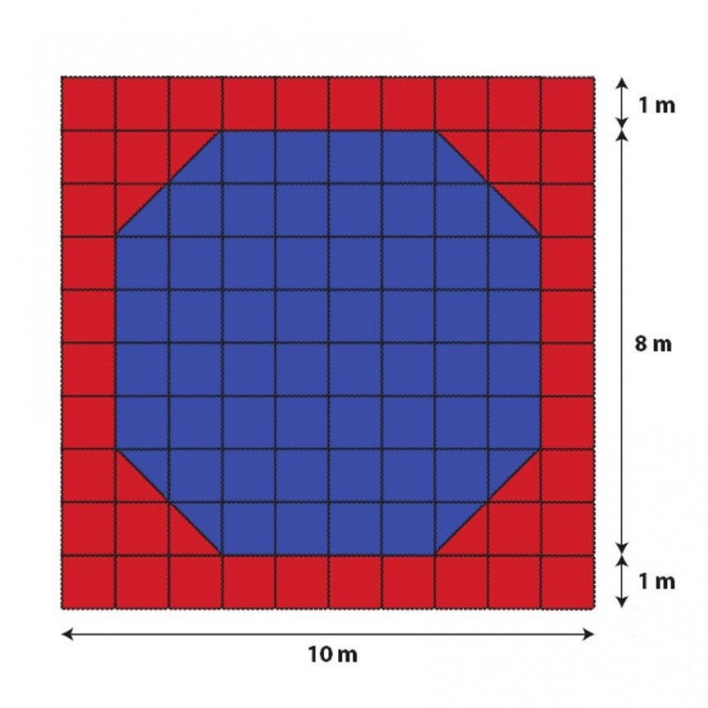 Tatami para Judo (Pieza triangular)