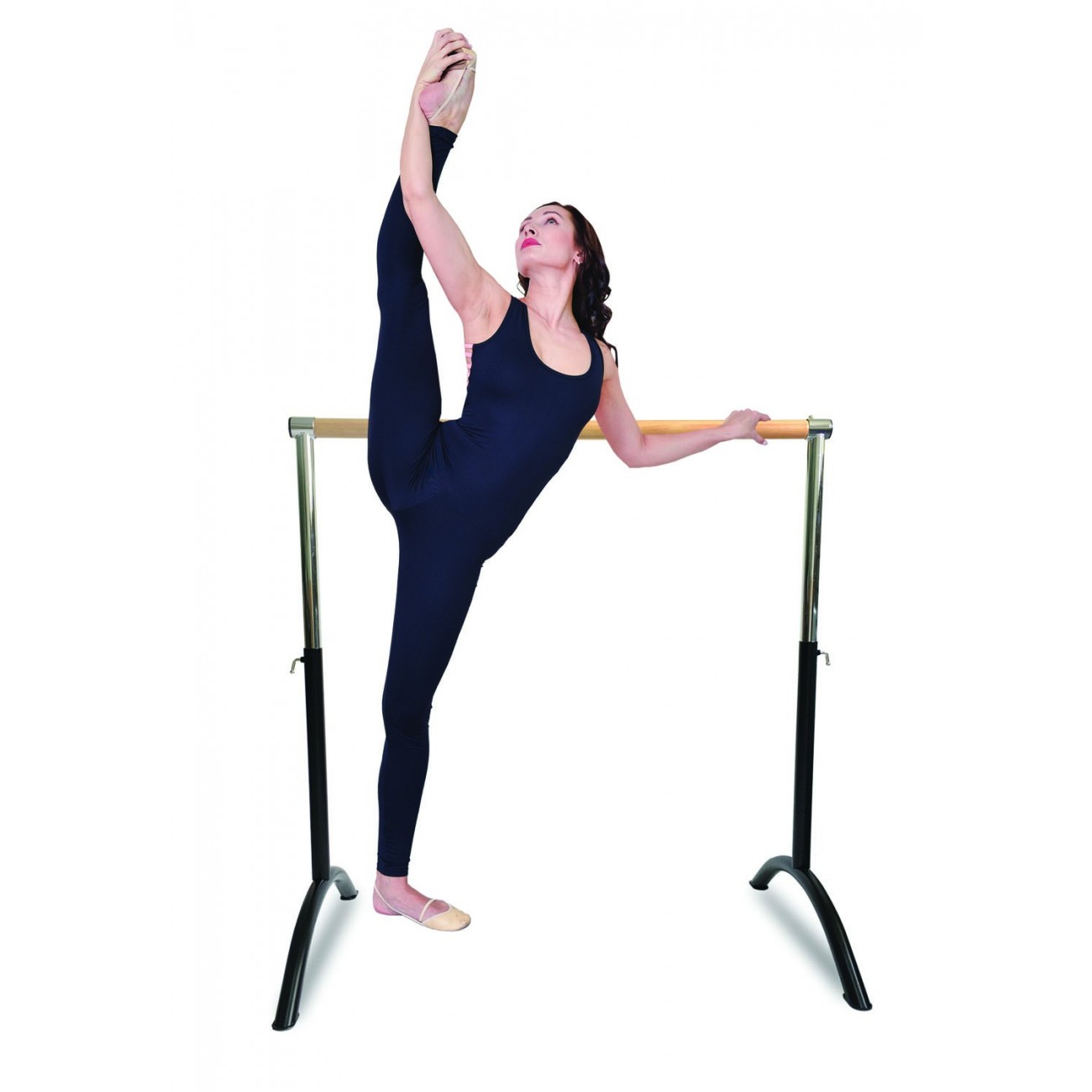 SELEWARE Barra de ballet independiente de altura ajustable, barra de ballet  resistente, barra de baile, movimientos de barra, estiramientos
