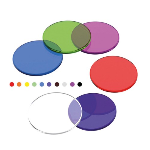 Transparent Discs (6 colours)