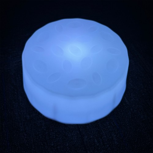 LED Illuminated Round Bases - Set of 6